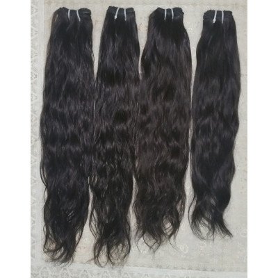 Temple natural wavy  hair